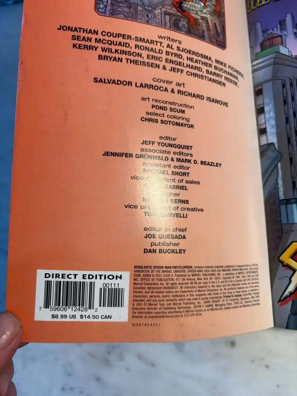 Marvel Encyclopedia: Spider-Man (Official Handbook of the Marvel Universe)